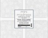 Ten-Square Mini Madness Complete Collection Tone on Tone Fabric Precuts ... - $29.97