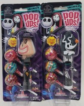 Nightmare Before Christmas Chupa Chupa Pop Ups Lollipops Set Of Two - $291.72 MXN