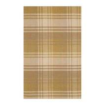 EORC T176YL10X14 Handmade Wool Plaid Rug, 10&#39; x 14&#39;, Yellow - $564.25+