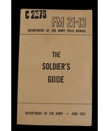 Vtg Korean War FM 21-13 The Soldier&#39;s Guide Dept of Army Field Manual 1952 - €30,02 EUR