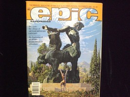 Epic Magazine December 1981 Tim Conrad cover, Jim Starlin, Doug Moench - £7.99 GBP