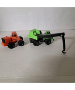Vintage Tonka 1990’s 2 Diecast 1:48 Scale Mini Construction Trucks Lot  - $7.66
