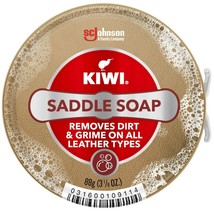 Kiwi Saddle Soap 3 1/8 oz Tin Leather Cleaner Preserver All Colors Bulk ... - $181.55 MXN