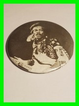 Rare OFFICIAL Jimi Hendrix 2&quot; Badge 1970&#39;s ~ In Excellent Condition For Its Age - £63.75 GBP