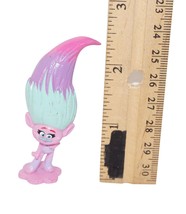 Vintage Satin Troll Mini 2.25&quot; Figure - Mini PVC Toy Figure 2016 - £6.32 GBP
