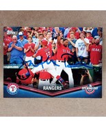 2018 Topps Opening Day Texas Rangers GM Jon Daniels SIGNED Autograph Card - $93.36 MXN