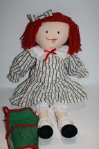 Eden Madeline Christmas Doll Sweets N Treats 18&quot; Hearts Dress Apron 1995 FLAWS - £10.66 GBP