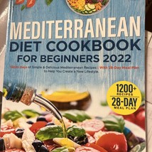 Mediterranean Diet Cookbook for Beginners 2022, Pre-Owned #90 - £12.57 GBP