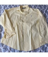 Ralph Lauren Yellow Casual Button Down Shirt - $15.00
