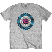 The Who Target Blocks Official Tee T-Shirt Mens Unisex - £25.10 GBP