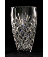 Galway Irish Crystal 10 Inch Ashford Vase for Long Stem Flowers Pristine - £48.39 GBP