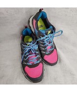 Fila Memory XRidge Sneakers Women&#39;s Size 8.5 Grey Pink Blue - £25.03 GBP