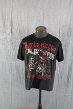 Retro Graphic T-shirt - Live by Gun Die by Gun Rock Chang - Men&#39;s Large  - £39.16 GBP