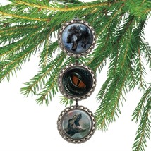 JURASSIC WORLD Fallen Kingdom Dinosaurs 3D Bottle Cap Christmas Ornament #1 - $132.91 MXN