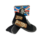 Draven Sex Pistols Punk High top Shoe Vision Street Wear Canvas Retro Si... - $59.39