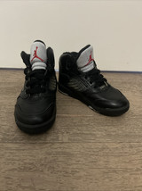 Air Jordan 5 Retro PS Satin Bred Kid’s Size 8 Baby J&#39;s VG+ - $22.00