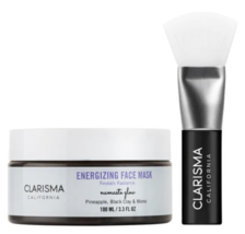 Clarisma Namaste Glow Energizing Face Mask 3.3oz with Brush - £13.40 GBP
