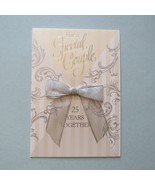 For a Special Couple 25 Years Together Hallmark Greeting Card White Enve... - £5.99 GBP