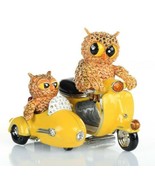 Owl on the Drive with Jewelry Box Handmade by Keren Kopal with Crystals-... - £146.91 GBP