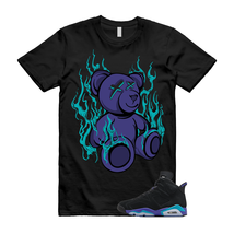 Aquatone 6 Bright Concord Black Retro Vibrant Aqua T Shirt Match LIT - £23.59 GBP+