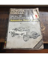 Haynes #961 Toyota Corolla 1980-1987 All RWD Models Automotive Repair Ma... - $6.85