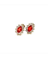 Natural Sapphire Diamond Stud Earrings 14k Gold 0.70 TCW Certified $2,45... - $980.10