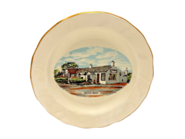 Ashtray Gretna Green Scotland Ceramic Souvenir Crown Trent Bone China England - £13.95 GBP