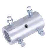 Garage Door 1 1/4″ Solid Steel Shaft Coupler 4″ Long Overhead - $589.38 MXN