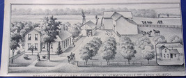 Vintage Residence Of Clark Sec 35 Vermontville TP Eaton Co. Mich Card - £5.49 GBP