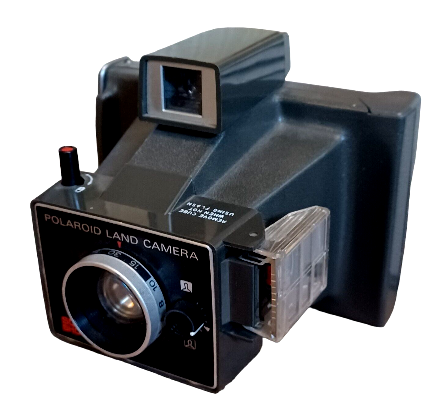 Vintage Square Shooter Polaroid Land Camera &amp; Wrist Strap VGCEUC - $8.86