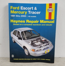 Haynes 36020 Repair Manual Ford Escort / Mercury Tracer  1991-2000 All M... - $11.64