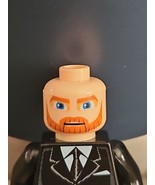 LEGO Star Wars Obi Wan Kenobi Clone Wars Minifigure Head Brown Beard - £2.60 GBP
