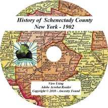 1902 History &amp; Genealogy Schenectady County New York NY - £4.59 GBP