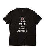Keep Calm and Build Gunpla RX-78 Edition Gundam Anime Graphic Tee - £20.02 GBP+
