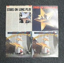 4 X Stars On Long Play Lp Lot I Ii Iii Radio Records Cover Medley The Superstars - £21.76 GBP