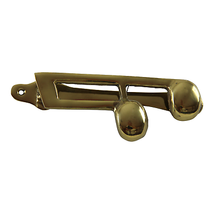 Elegant English Brass Musical Door Knocker - $61.95