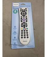 Philips 4 Devices Universal Remote Control Pearl White ~ China - $9.58