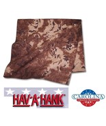 BROWN TIE DYE BANDANA SOFT Kerala COTTON Head Neck Wrap Scarf Face Mask ... - $187.18 MXN