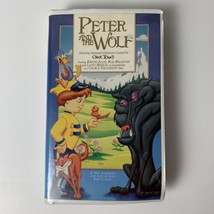 Peter and the Wolf VHS Movie 1996 Clamshell Case Animated by Chuck Jones BMG - £3.34 GBP