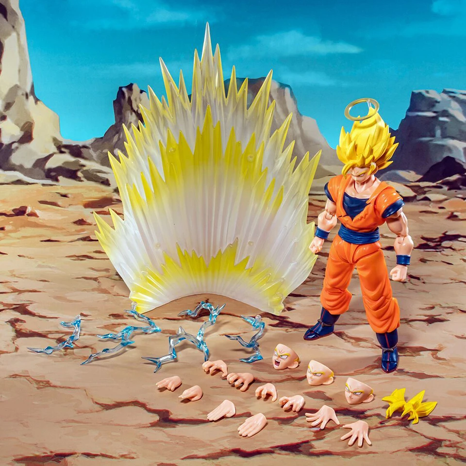 Dragon Ball Demoniacal Fit SHF 14.5cm Movable Son Goku  PVC Action Figure Mode - £60.81 GBP+
