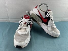 Nike Air Max Excee Sneaker Youth Kids 5.5Y Running Shoes White Red Black... - $24.57
