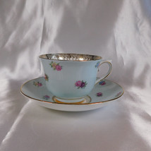 Colclough Bone China Teacup and Saucer # 22503 - £9.45 GBP