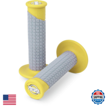 Pro Taper Clamp-On Grips Pillowtop Yellow Grey - Easy Install - $44.99
