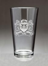 Kelly Irish Coat of Arms Pint Glasses (Sand Etched) - £53.81 GBP