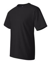 Beefy-T Cotton Plain Crew Neck Short Sleeves Adult T-Shirt Black - £14.89 GBP