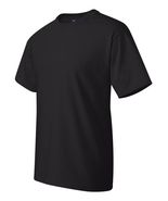 Beefy-T Cotton Plain Crew Neck Short Sleeves Adult T-Shirt Black - £15.13 GBP