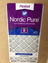 Nordic Pure 14x24x1 MERV 8 Pleated AC Furnace Air Filters 6 Pack - £26.51 GBP