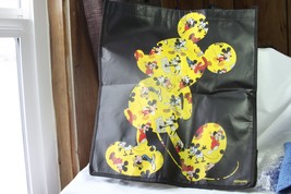 Disney Item (new) BLACK MICKEY MOUSE TOTE BAG 15.5&quot; H X 13.5 W - £7.71 GBP