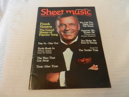 Sheet Music Magazine November 1986 Frank Sinatra The Grand Master of Song - £32.24 GBP