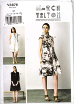 Vogue V8876 Misses 8 to 16 Designer Marcy Tilton Dress Uncut Sewing Patt... - $22.21